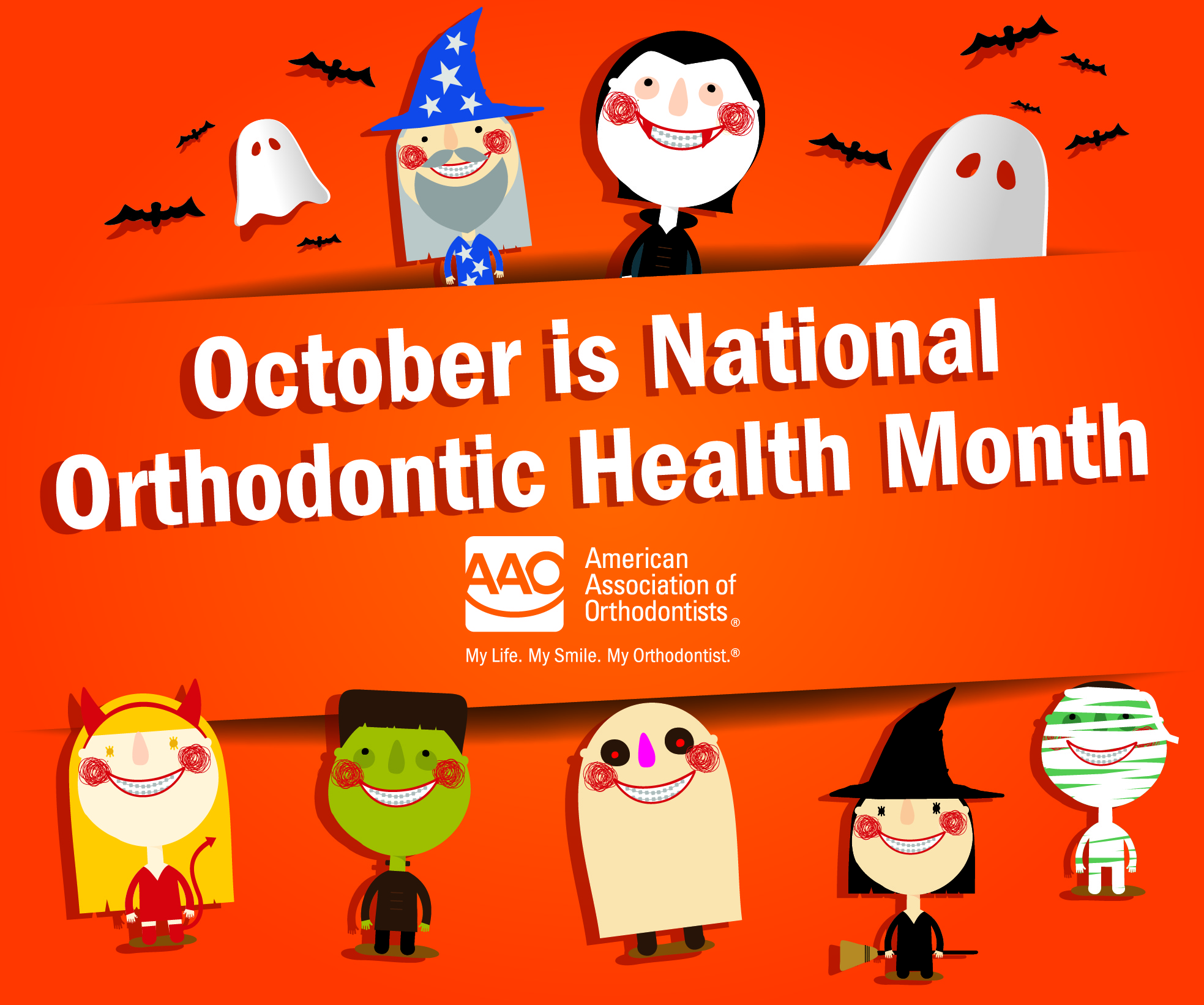 October is National Orthodontic Health Month